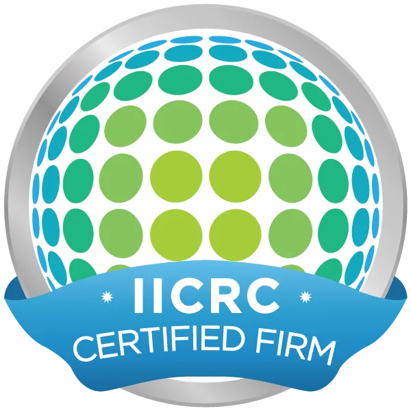 Pinpoint Property Services – IICRC Certified Firm badge